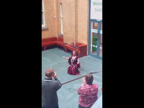 Raqs Al Assaya Saidi (Belly Dance with a Cane)  By Tara at The World Museum Liverpool