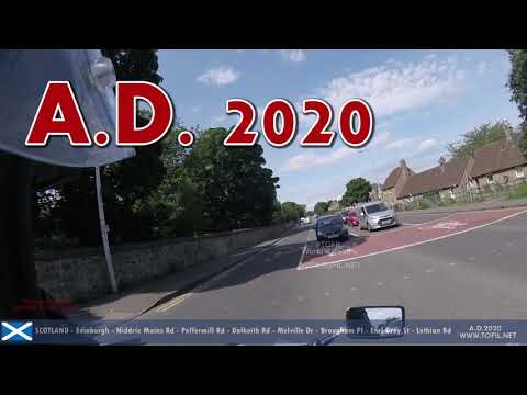 Edinburgh Niddrie Mains Rd Peffermill Rd Dalkeith Rd Melville Dr Brougham Pl Earl Grey St Lothian Rd