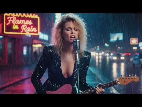 Hearts in The Flame - Lost 80s Melodic Hard Rock Anthem | Ellen Hunter