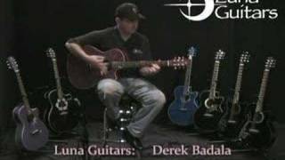 Video thumbnail for Acoustic Guitar Spotlight: New Flora Lotus in Trans Shiraz by Luna Guitars