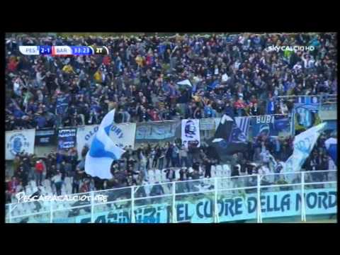 Pescara 3-1 Bari gol di Caprari 30-1-2016