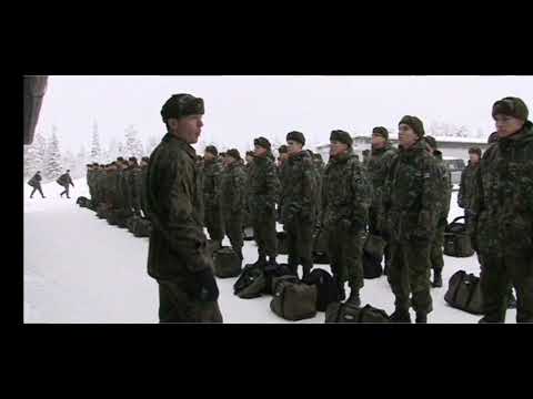 Lomapuhuttelu 1/2011 alokkaille Jääkäriprikaatissa.