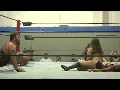Rok-C PINS AQA in Intergender Tag Match