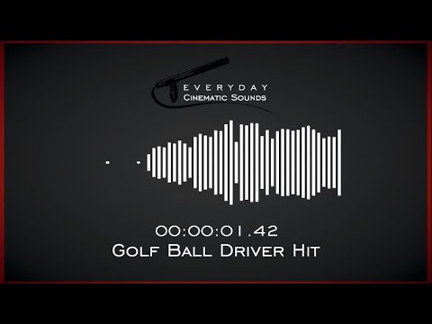 Golf Ball Driver Hit | HQ Sound Effects