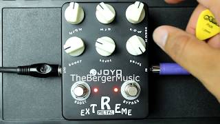 Video thumbnail for Pedal JOYO EXTREME METAL JF-17 Demo on a STRATOCASTER w/Single coil pickup by Berger
