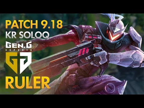 Gen.G Ruler - Lucian Bot Lane - KDA 20/3/6