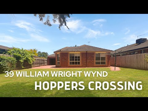 39 William Wright Wynd, Hoppers Crossing, South West Melbourne, 3 રૂમ, 2 બાથરૂમ, House