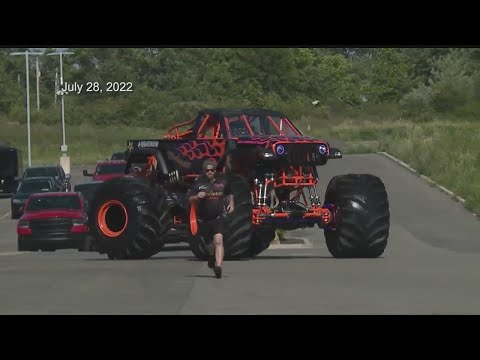 Local monster truck team breaks Guinness World Record