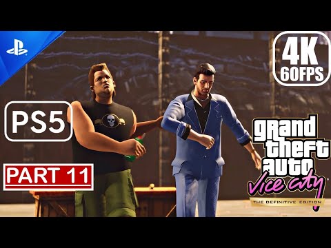 GTA Vice City Definitive Edition PS5 - Gameplay Walkthrough (60FPS 4K) Part 11 No Commentary