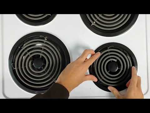 Remove and refit coil elements on stove -Model FS60WR4