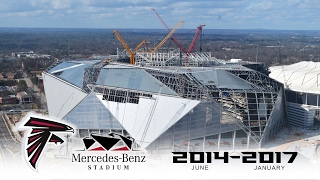 Mercedes-Benz Stadium 4K Time-lapse by EarthCam