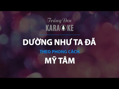 KARAOKE Dường Như Ta Đã - Mỹ Tâm