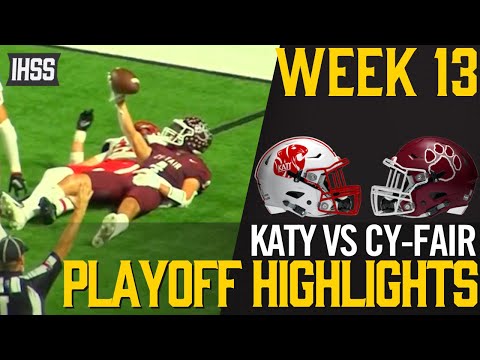 Katy vs Cy-Fair - 2023 Week 13 Football Highlights