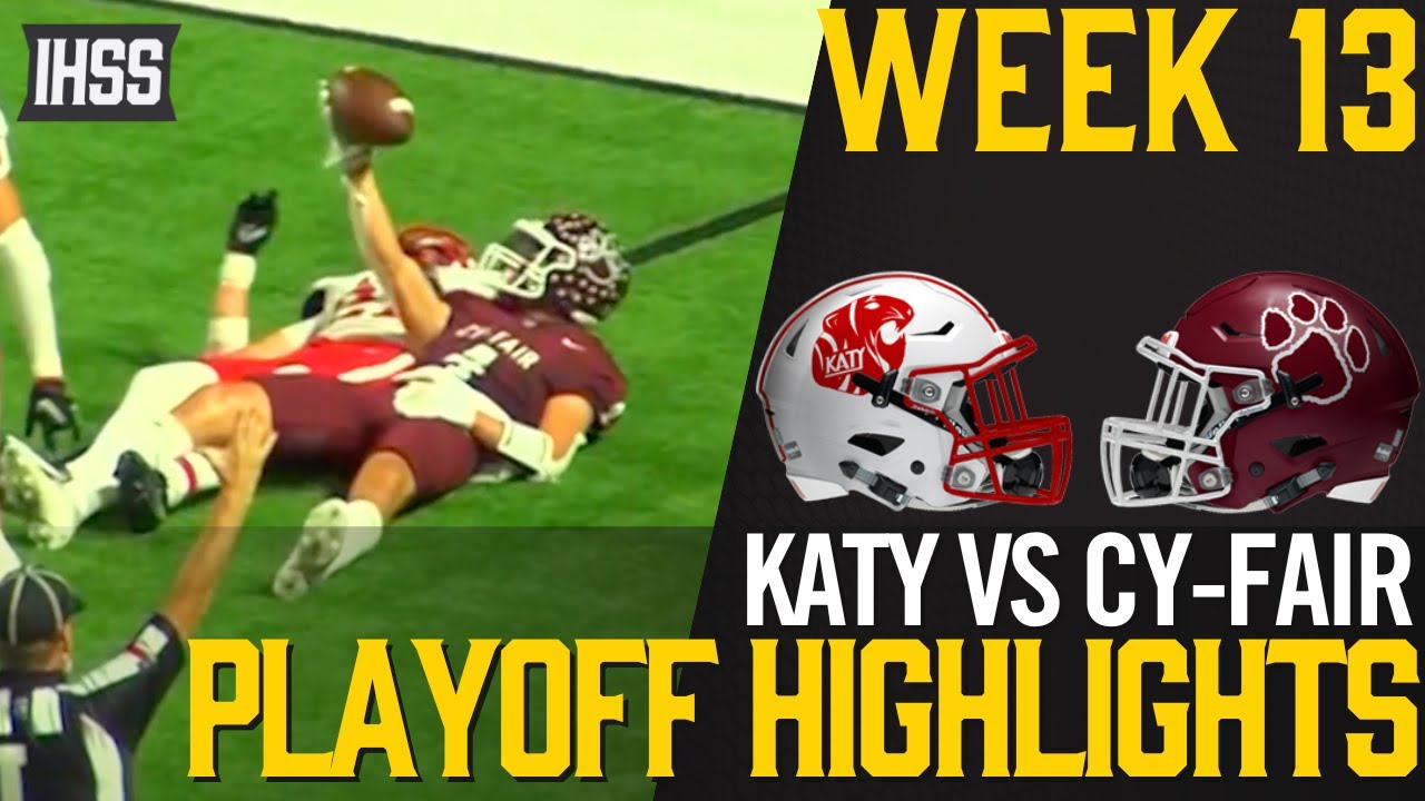 Katy vs Cy-Fair - 2023 Week 13 Football Highlights