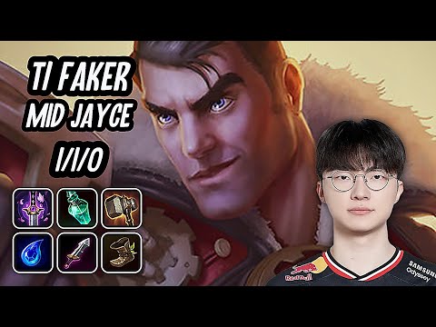 T1 Faker MID Jayce SoloQ Replay 20250919