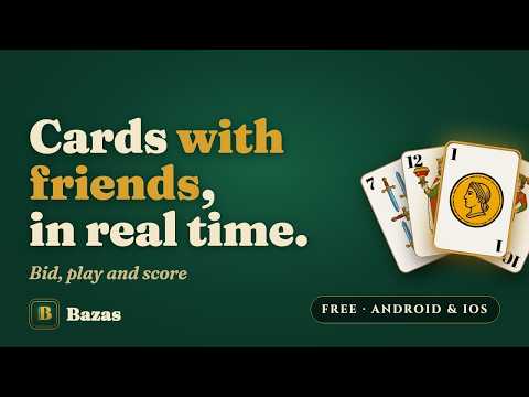 Bazas: cards with friends video thumbnail