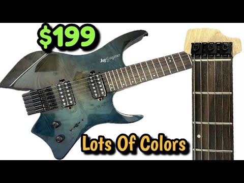 The New Headless Guitars From Leo Jaymz Are Sic!! They Are Not Gonna Last Long On Amazon For $199!!