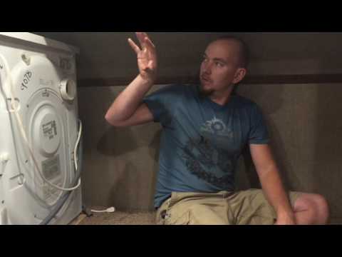Splendide 2100 Washer/Dryer install in a Coachmen Brookstone 395rl
