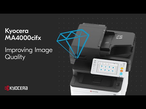 Kyocera MA3500cifx — настройка качества изображения