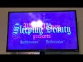 Opening To Sleeping Beauty 1986 VHS