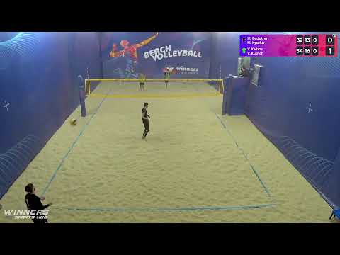 15:10 M. Bedukha / M. Kyselov - V. Kelbas / V. Kushch 27.03.2023 | Winners Beach Volleyball