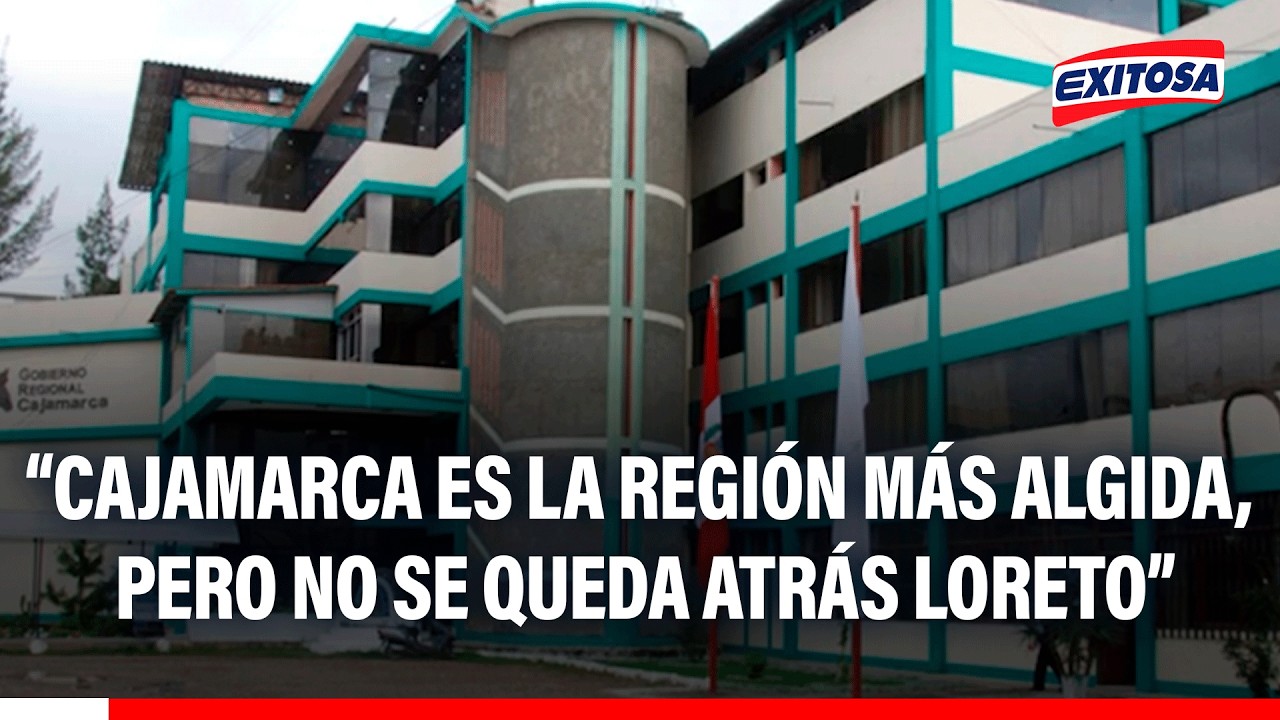 🔴🔵Cajamarca es la región “más álgida” sobre obras mal ejecutadas por sus autoridades, señala experto