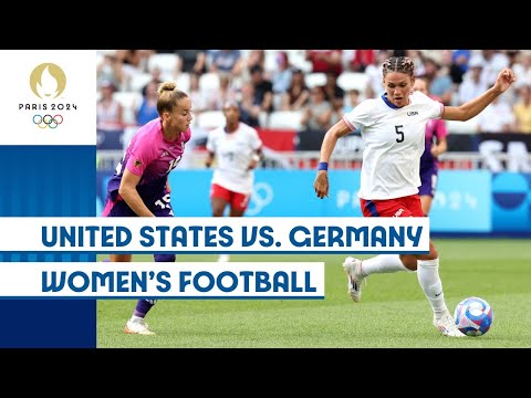 🇺🇸 United States vs. Germany 🇩🇪 | Women's Football | #Paris2024 Highlights
