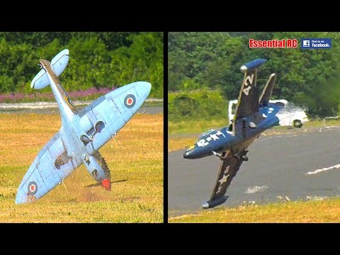 BEST COMPILATION of BAD (and CRASH) RC LANDINGS #1