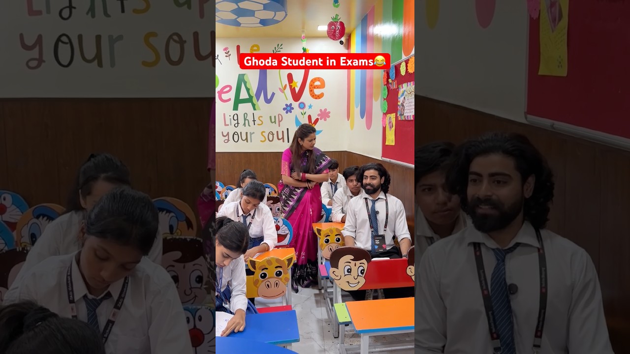 Ghoda Student in Exams😂 #shorts #teratrigun #ghodastudent