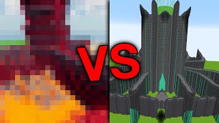 Minecraft 10 Hour BUILD Battle! Loser's Build Gets NUKED