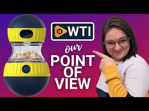 Dog Interactive Food Dispenser Toy - WTI product video review