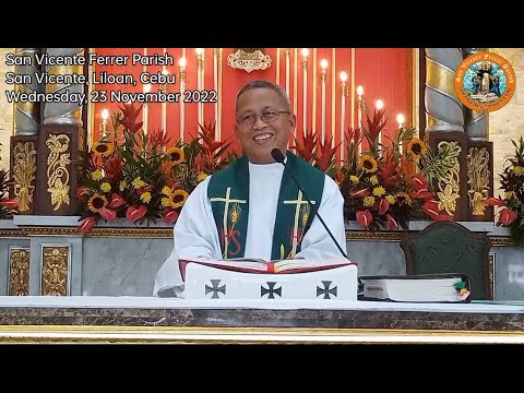 "Unsaon pag buntog ang yawa?" 11/23/2022 Misa ni Fr. Ciano Ubod sa SVFP.