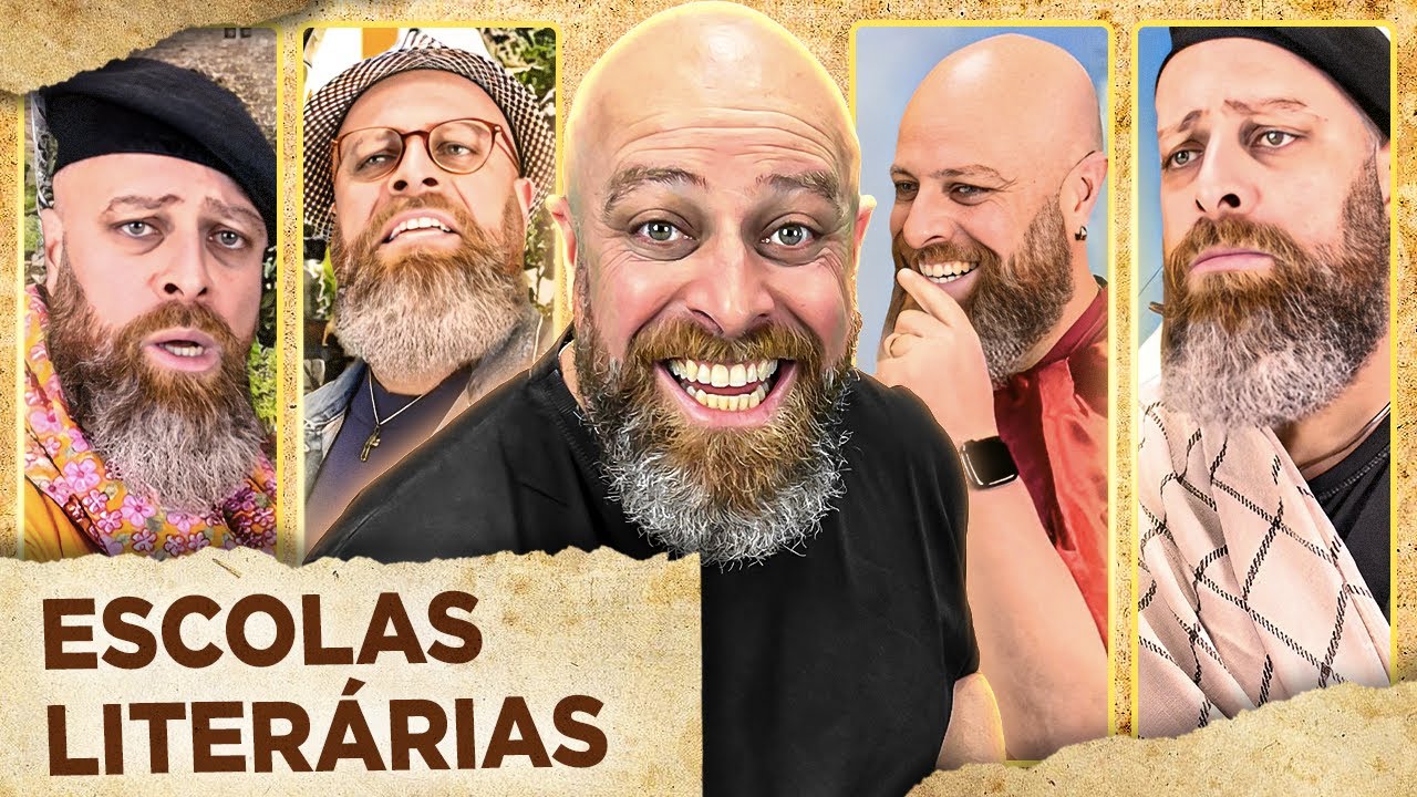 E SE as ESCOLAS LITERÁRIAS  fossem PESSOAS? | Professor Noslen