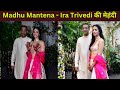 Masaba Gupta S Ex Husband Madhu Mantena Writer Ira Trivedi Mehendi Function