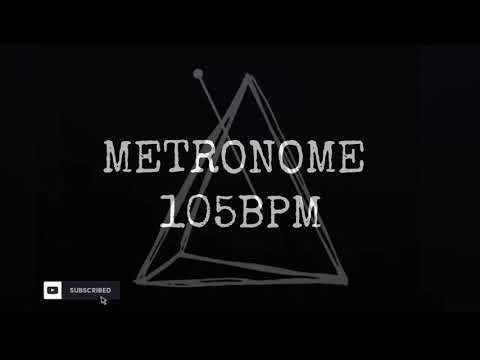 METRONOME 105 BPM FINGER SNAPPING 30min. [METRONOME CHALLENGE] ⏳.