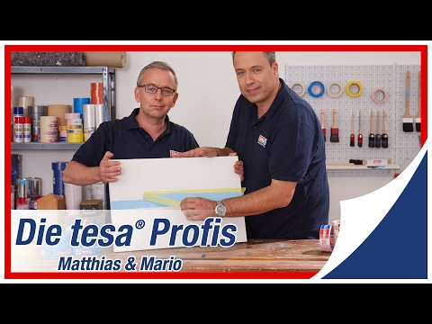 tesa Profis - Tipps & Tricks für Handwerker - Richtig abkleben für perfekte Farbkanten