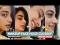 Beautiful And Gorgeous Indian Actress Namitha Pramod Face Nose Makeup Closeup Vertical Edit Video
