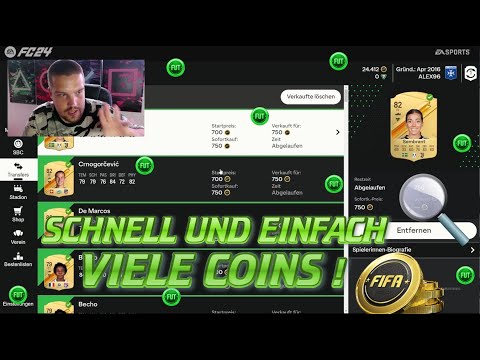 SCHNELL UND EINFACH VIELE COINS IN EAFC 24 ES GEHT ENDLICH LOS ✅ DIE BESTEN TRADING TIPPS EAFC 24