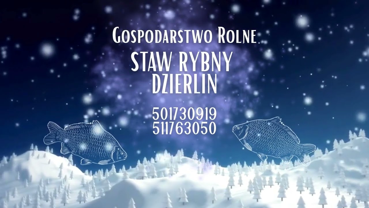 STAW RYBNY DZIERLIN | życzenia świąteczno-noworoczne