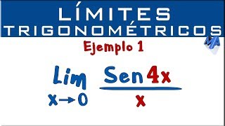 Límites Trigonométricos  Ejemplo 1