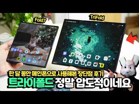 리셀가 500만원...? 폴드 7년차의 갤럭시 트라이폴드 한 달 사용기