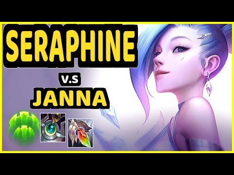 LIMIT (SERAPHINE) vs JANNA - BOTTOM SUPPORT GAMEPLAY - EUW Ranked GRANDMASTER