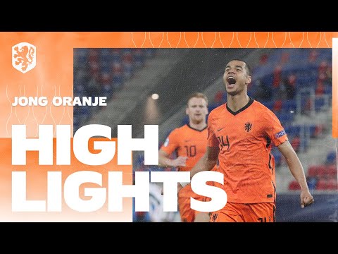Highlights Jong Oranje - Jong Hongarije (30/03/2021) EK Onder 21
