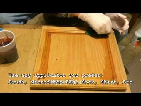 How To Do It Yourself Kitchen Cabinet Color Change No Stripping and Cheap Refinishing!
