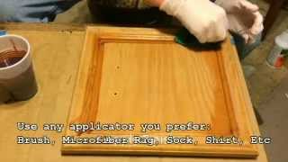 How To Do It Yourself Kitchen Cabinet Color Change No Stripping and Cheap Refinishing!