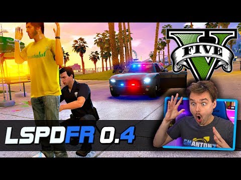GTA 5 LSPDFR 0.4 Update Features Showcase: Stopping Peds, Frisking, Arrests & Backup Request