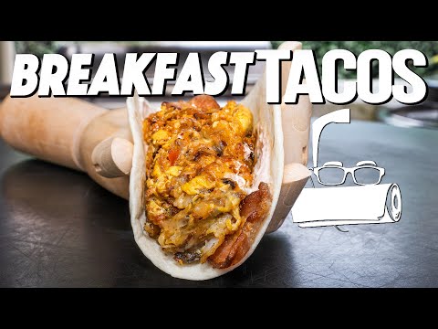 THE BEST BREAKFAST TACOS (BREAKFAST BURRITOS, MOVE ASIDE!) | SAM THE COOKING GUY