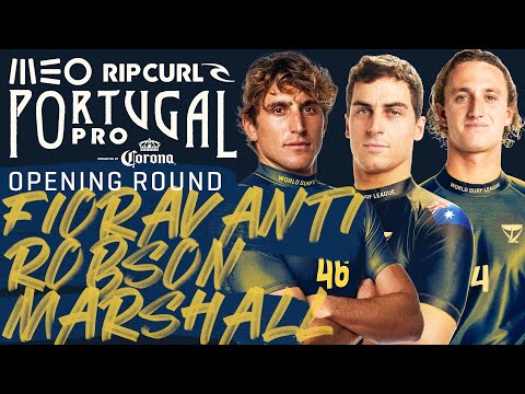 Leonardo Fioravanti, Jake Marshall, Callum Robson | MEO Rip Curl Pro Portugal - Opening Round