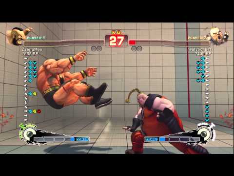 SSF4 Endless match ZzangMoo(za) VS realvocalist(ru)
