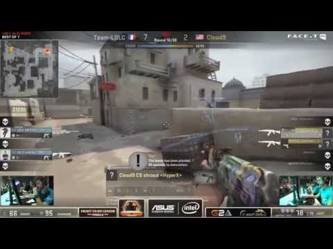 SICK c9.Shroud ACE vs LDLC on FACEIT 50.000$ LAN FINALS